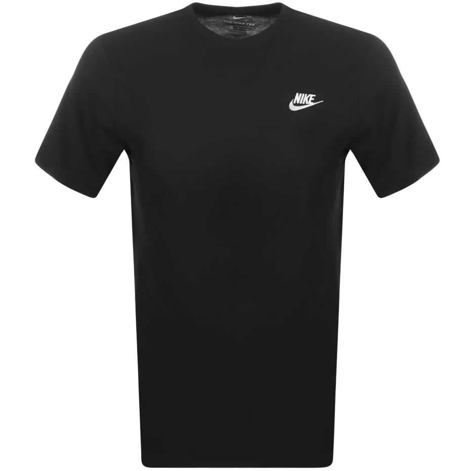 Alternative Image for ProductNike Crew Neck Club T Shirt Black1